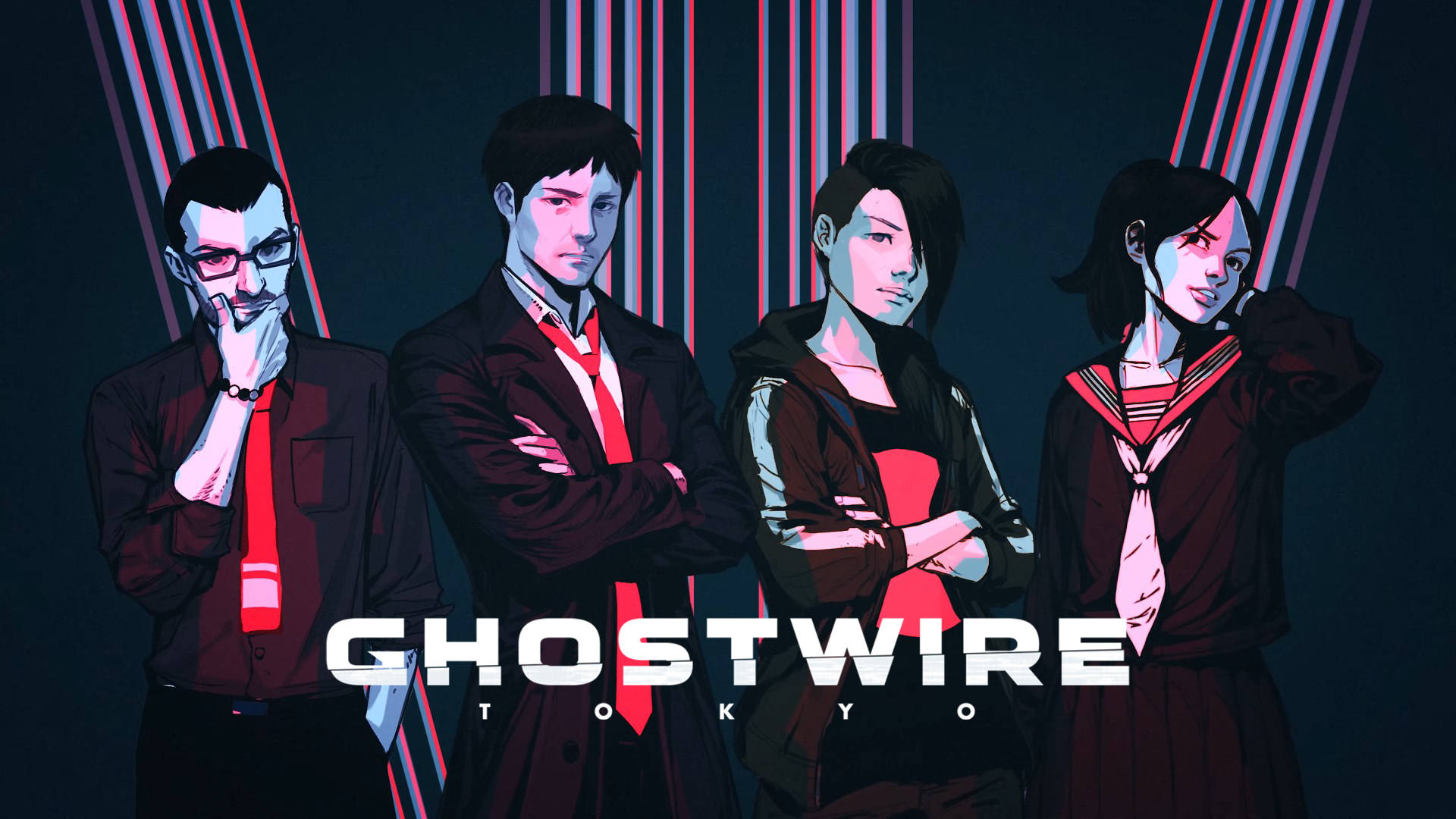 אויבים אניגמטיים אנושיים במשחק Ghostwire Tokyo טפט