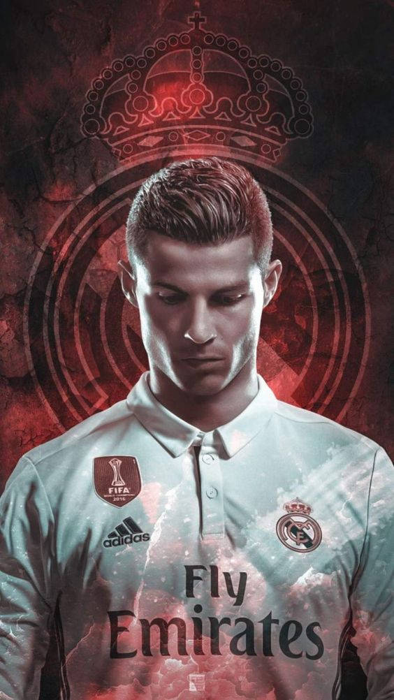 אייפון אדום של כריסטיאנו רונאלדו Emirates CR7 טפט