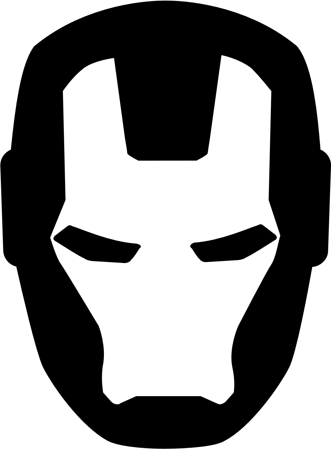 אייקון קסדת איירון מן טפט