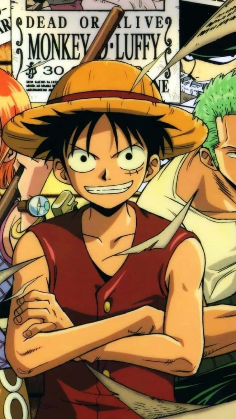 Luffy לטלפון [טפט]