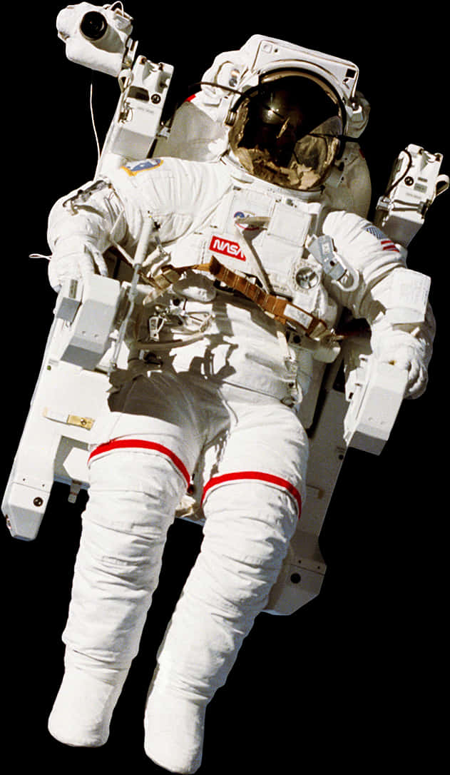 אסטרונאוט בהליכת חלל טפט