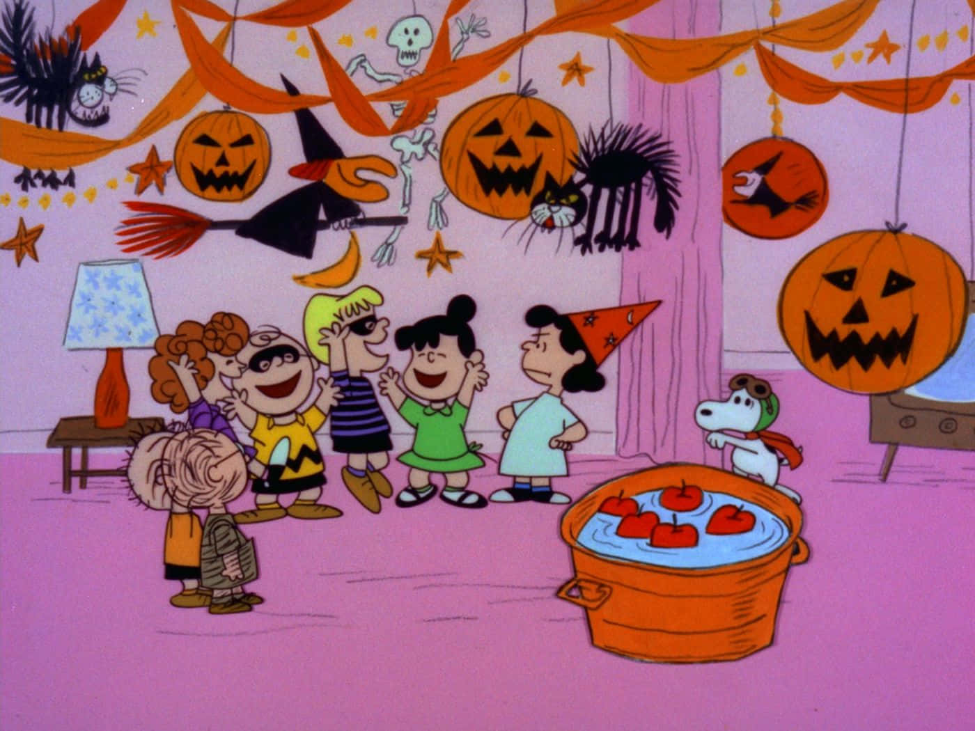 אסתטי וחמוד ליל כל הקדושים צ'ארלי בראון טפט