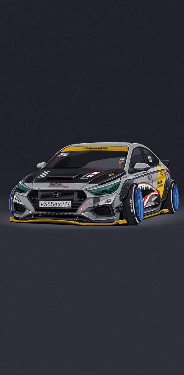 אסתטיקת JDM של יונדאי טפט