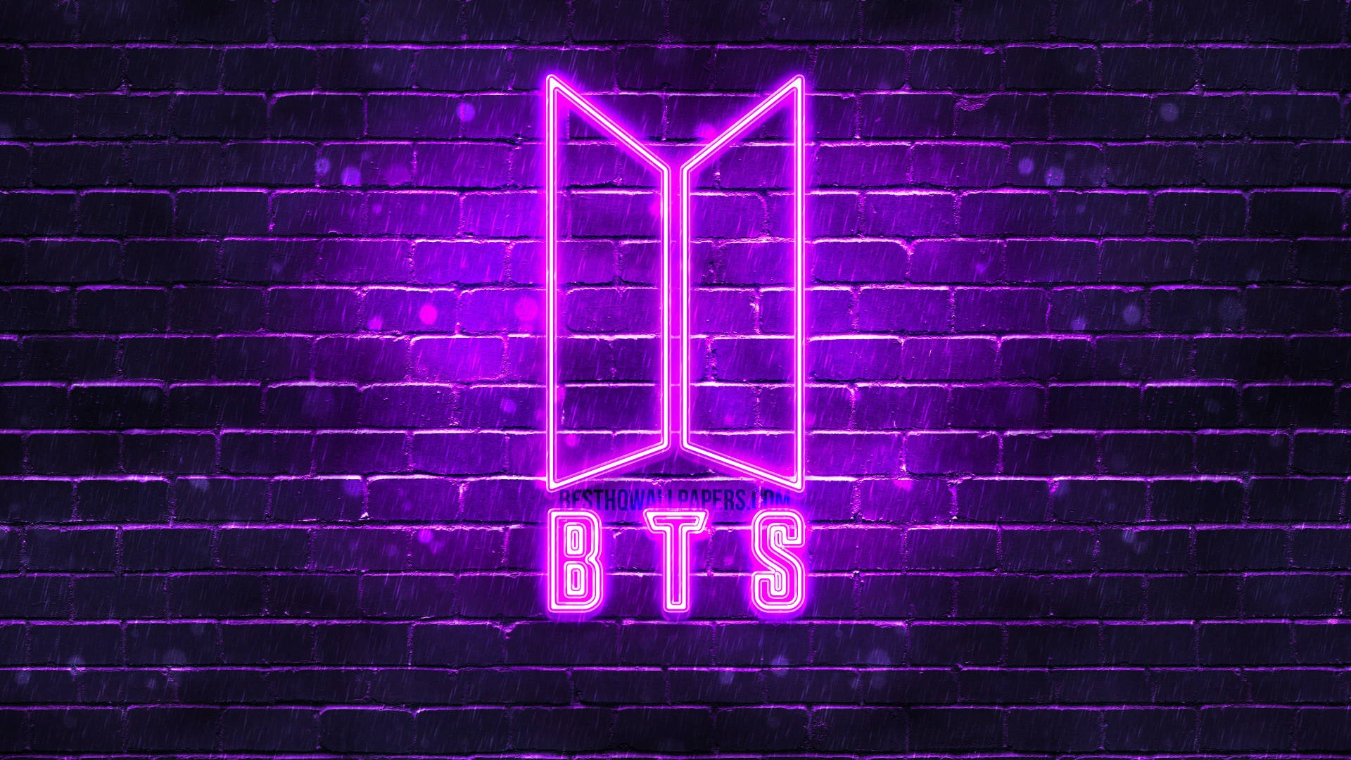 אסתטיקת לבנים סגולות של BTS טפט