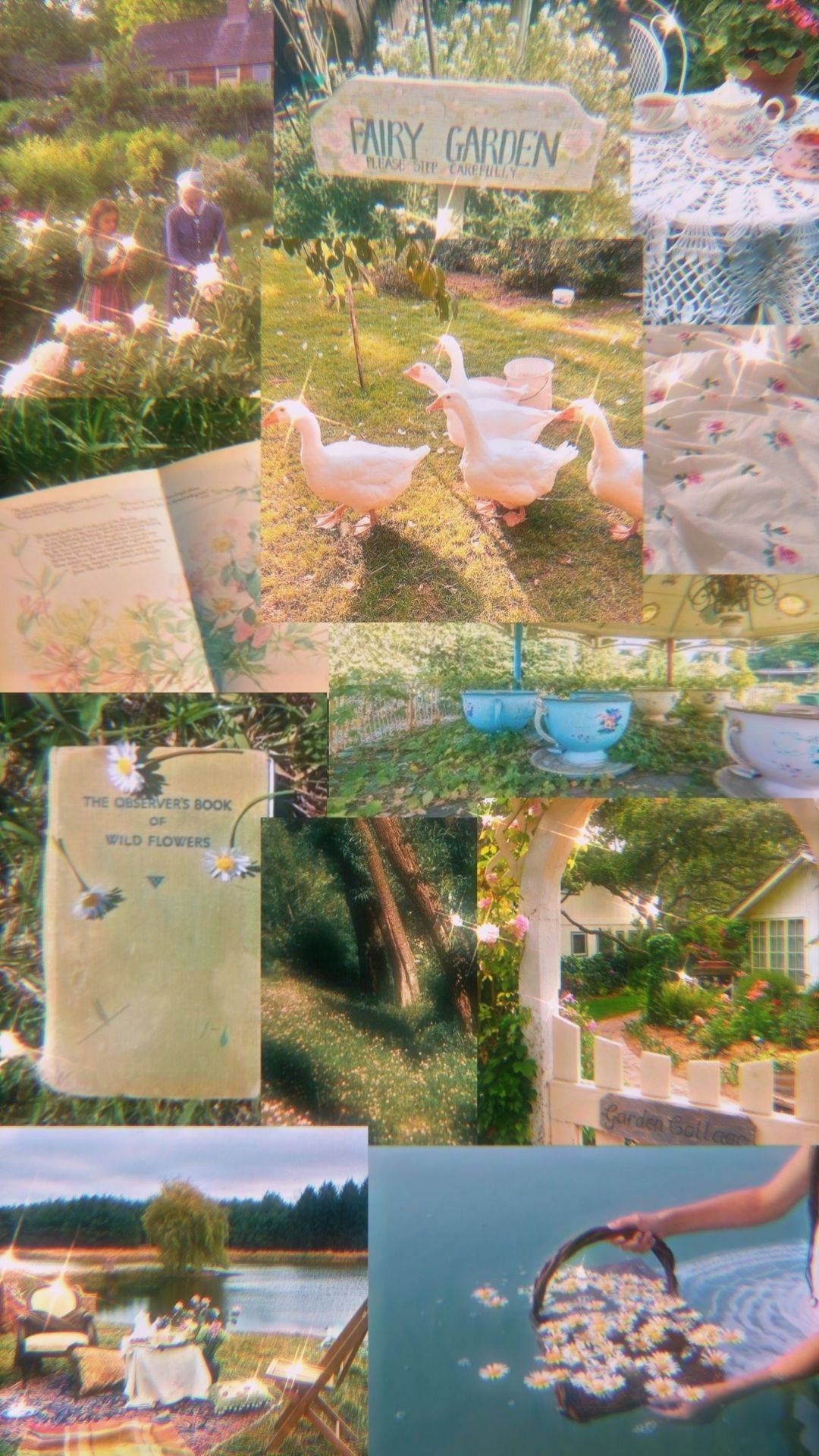 אסתטיקת פיה מנצנצת טפט