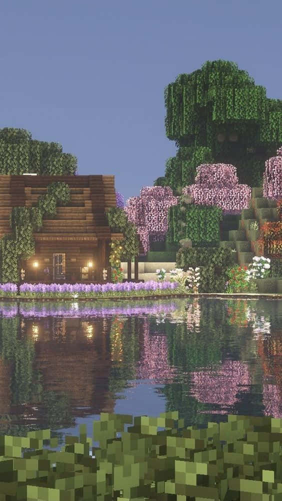 ביום Minecraft לאנדרואיד טפט