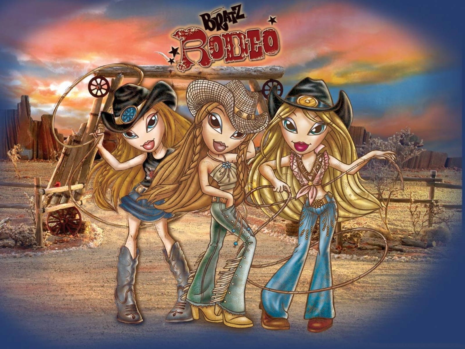 בנות בראטז אסתטיות רודיאו טפט
