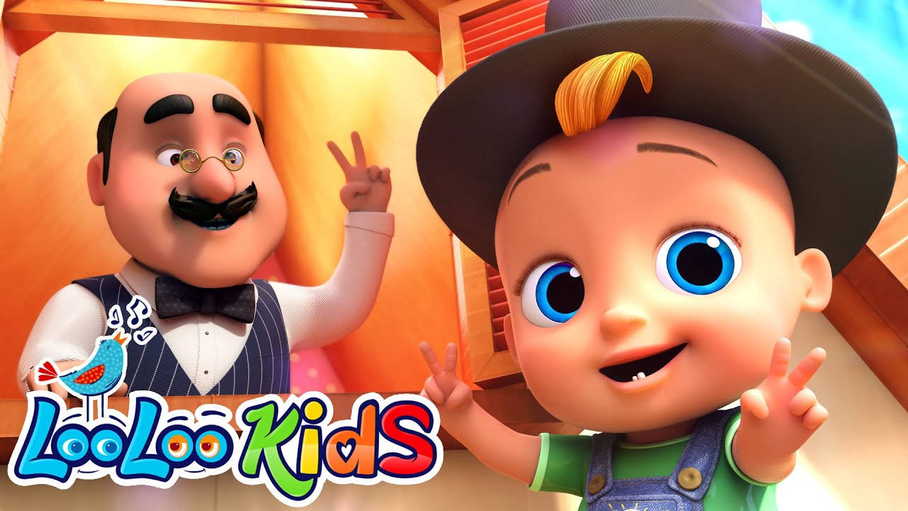 ג'וני עם כובע צילינדר Looloo Kids טפט