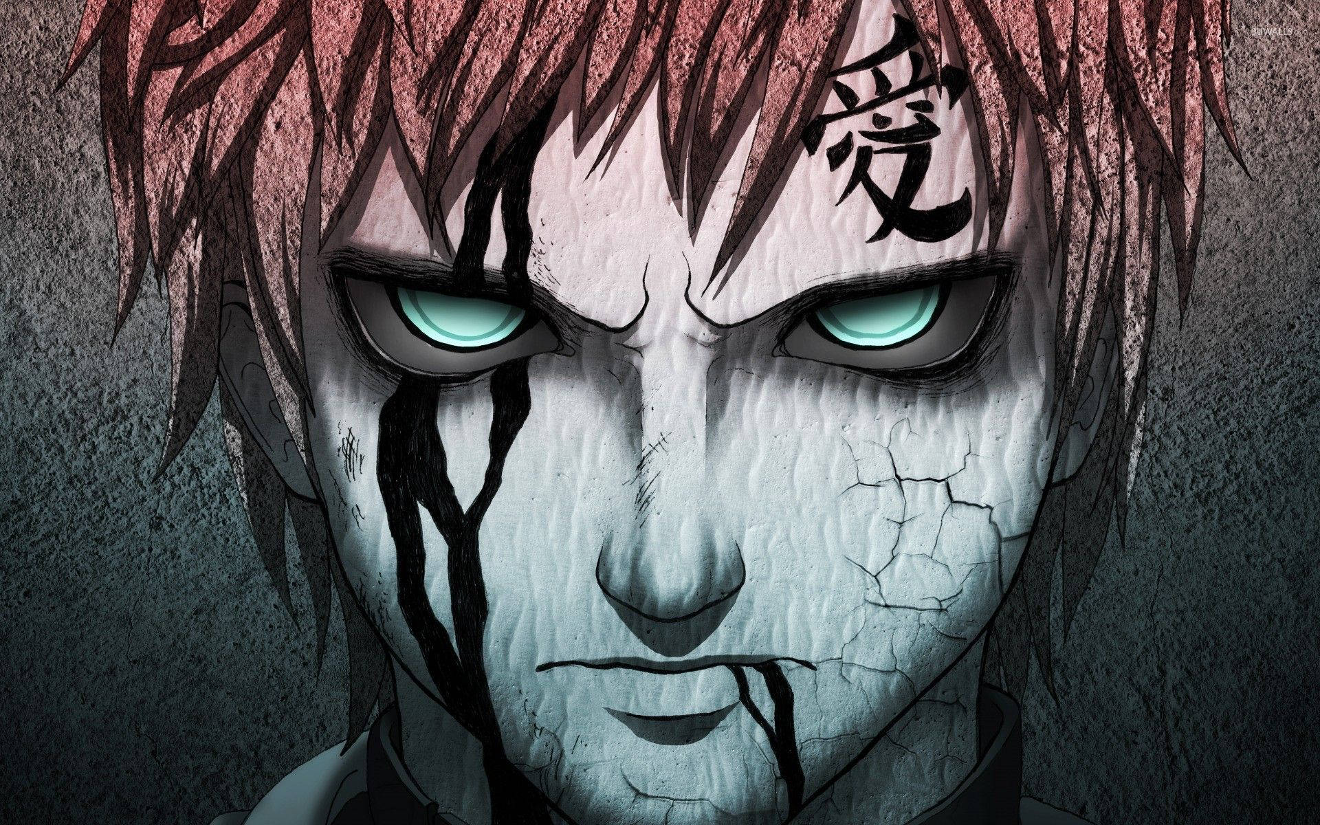 תמונה של גארה מאנימת Naruto Shippuden לרקע שולחן העבודה. — נארוטו טפט