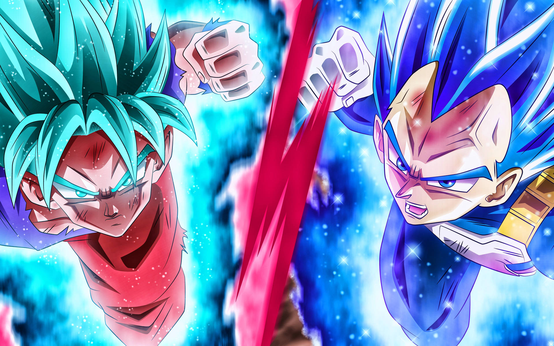 גוקו ווג'יטה DBZ 4K — דרגון בול z טפט
