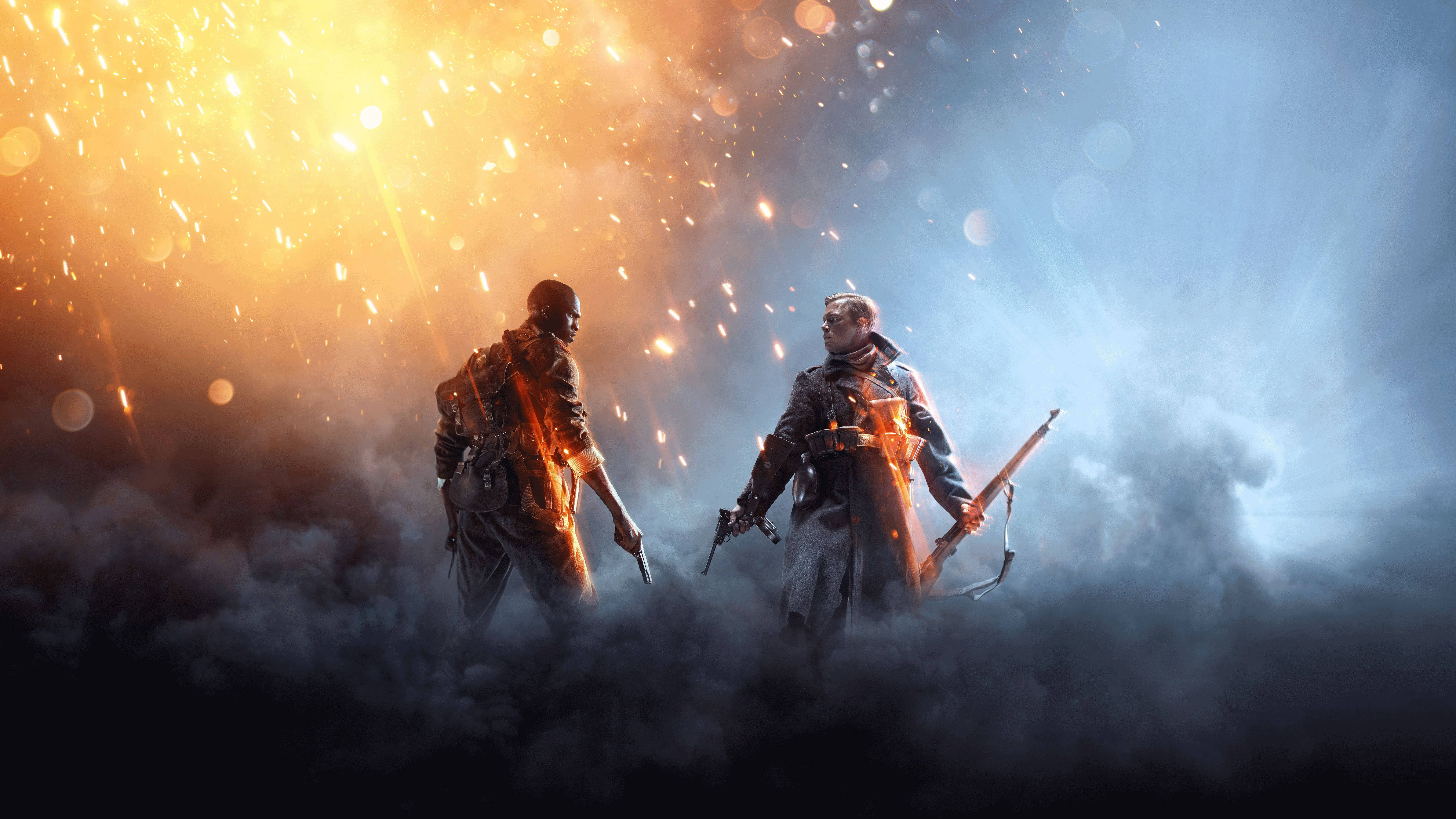 גיימינג ב-Battlefield 1 ברזולוציית 8K טפט