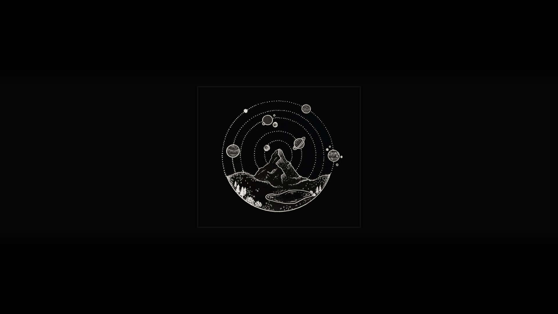 דיוקן אסתטי בשחור-לבן של אישה. טפט