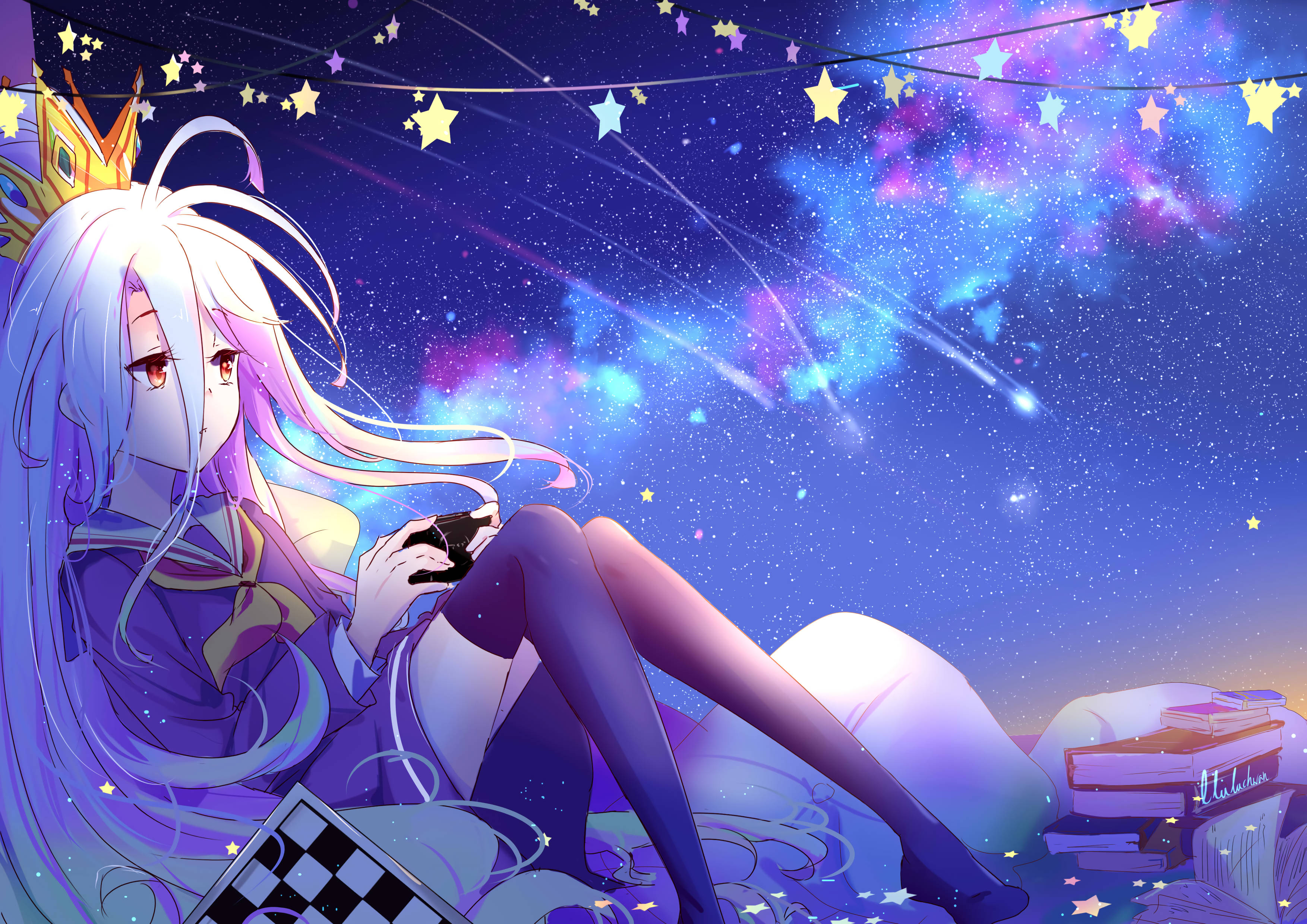דמויות אנימה No Game No Life טפט