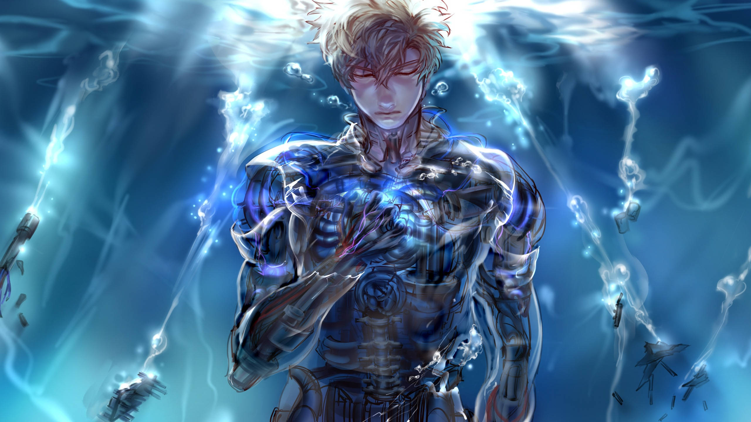 דמויות אנימה One Punch Man טפט