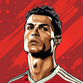 כריסטיאנו רונאלדו, CR7, כדורגל, העז, רונאלדו, אדום, עוצמתי, כדורגל, אסתטי — כדורגל טפט