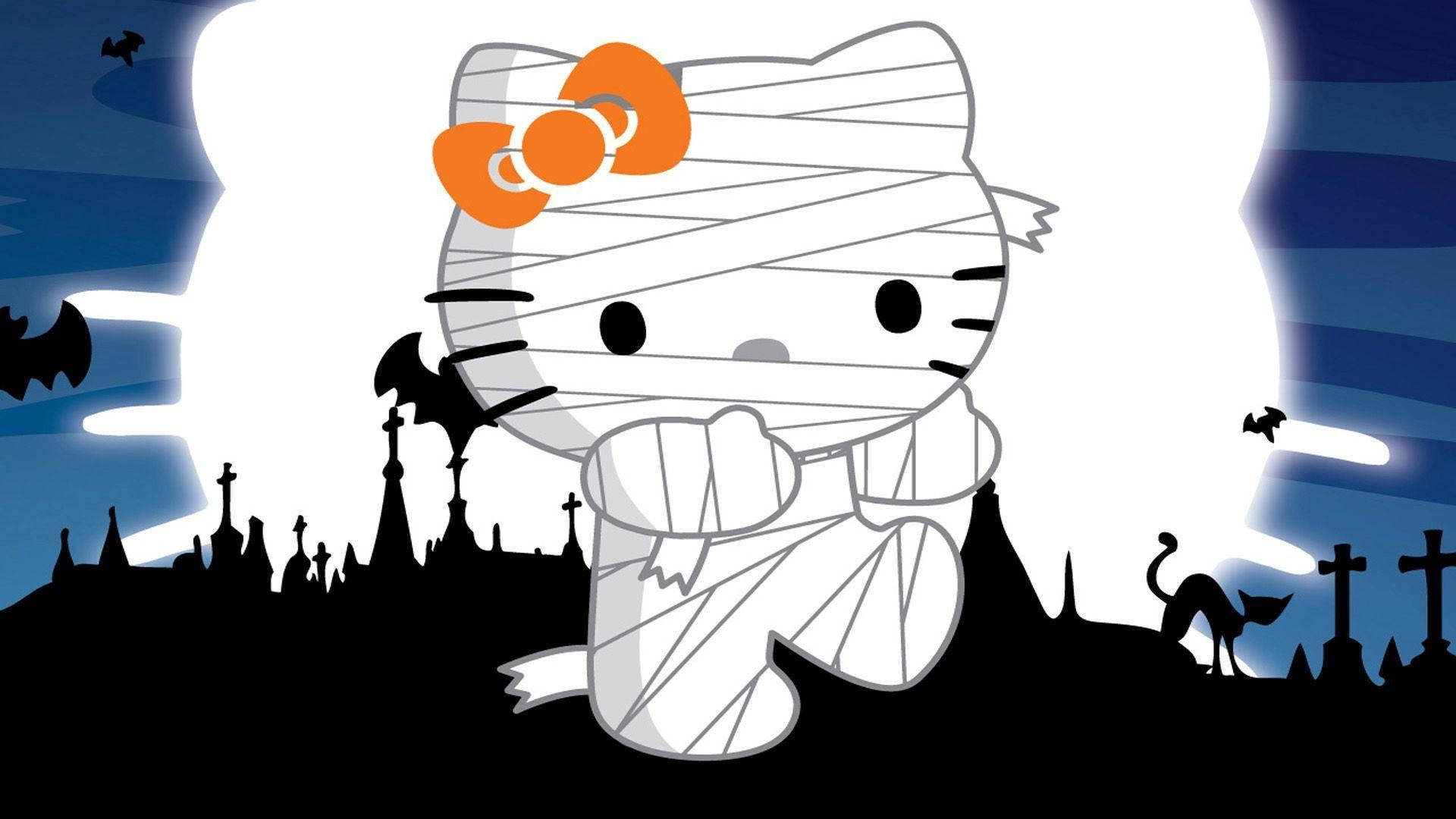 הלו קיטי ליל כל הקדושים מומיה חמודה טפט