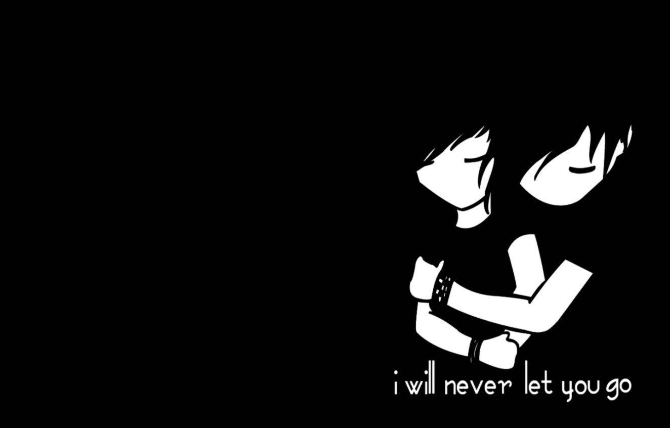זוג אסתטי אמוני שחור טפט