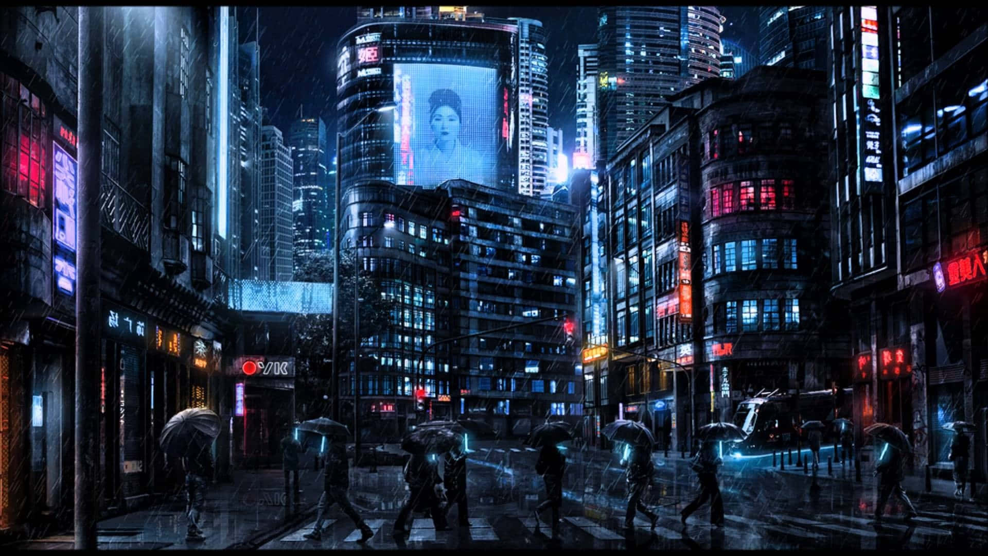 חווית העולם הכאוטי של Dark City טפט