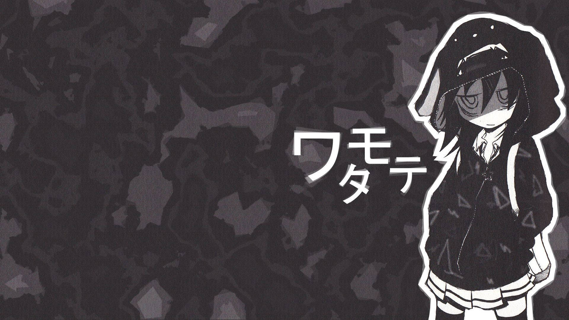 טפט שולחן עבודה אפלולי אנימה WataMote טפט