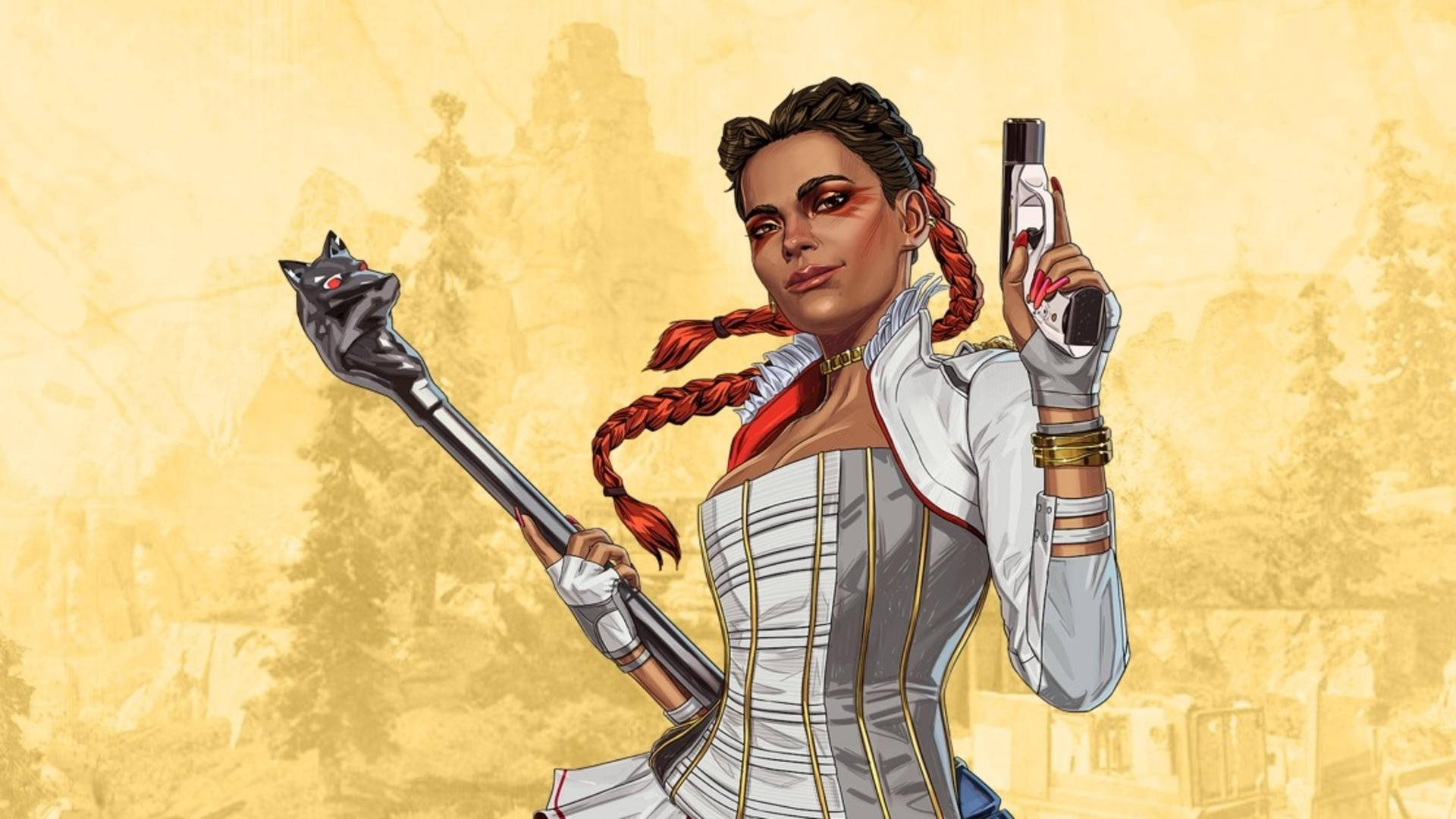 יצירת גרפיקה מדהימה של לובה מ-Apex Legends טפט