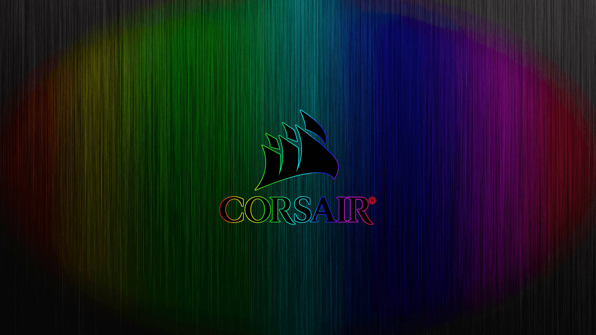 לוגו Corsair RGB 4K טפט