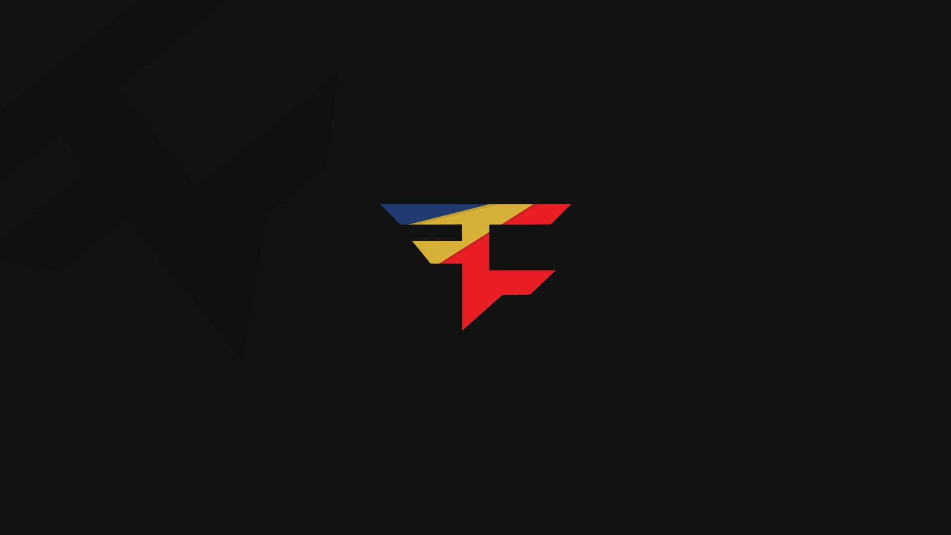 לוגו Faze צבעוני ומגניב במיטבו טפט