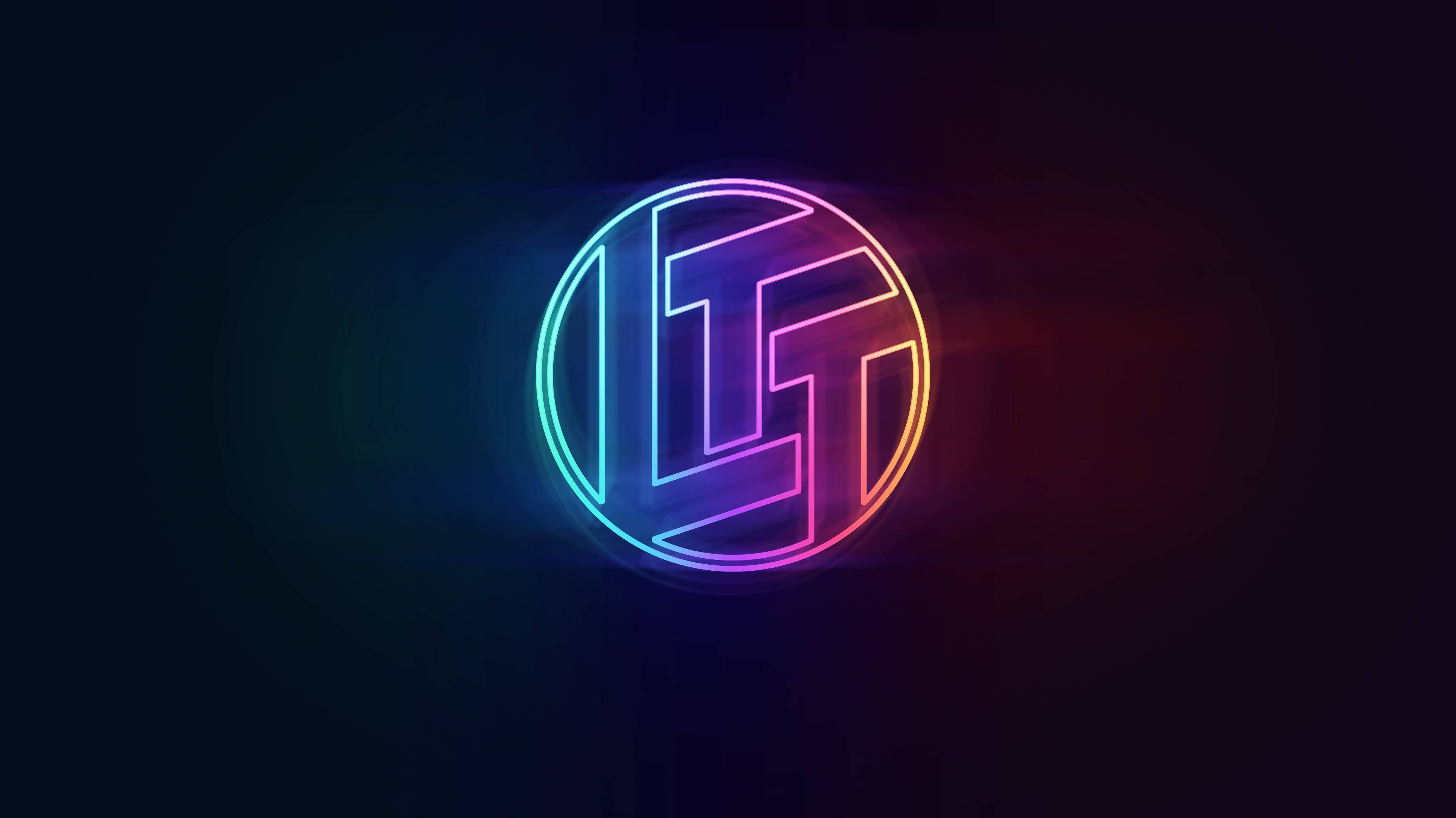לוגו LTT RGB 4K טפט