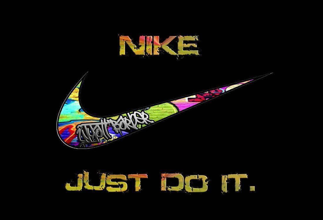 לוגו גרפיטי מגניב של נייק טפט