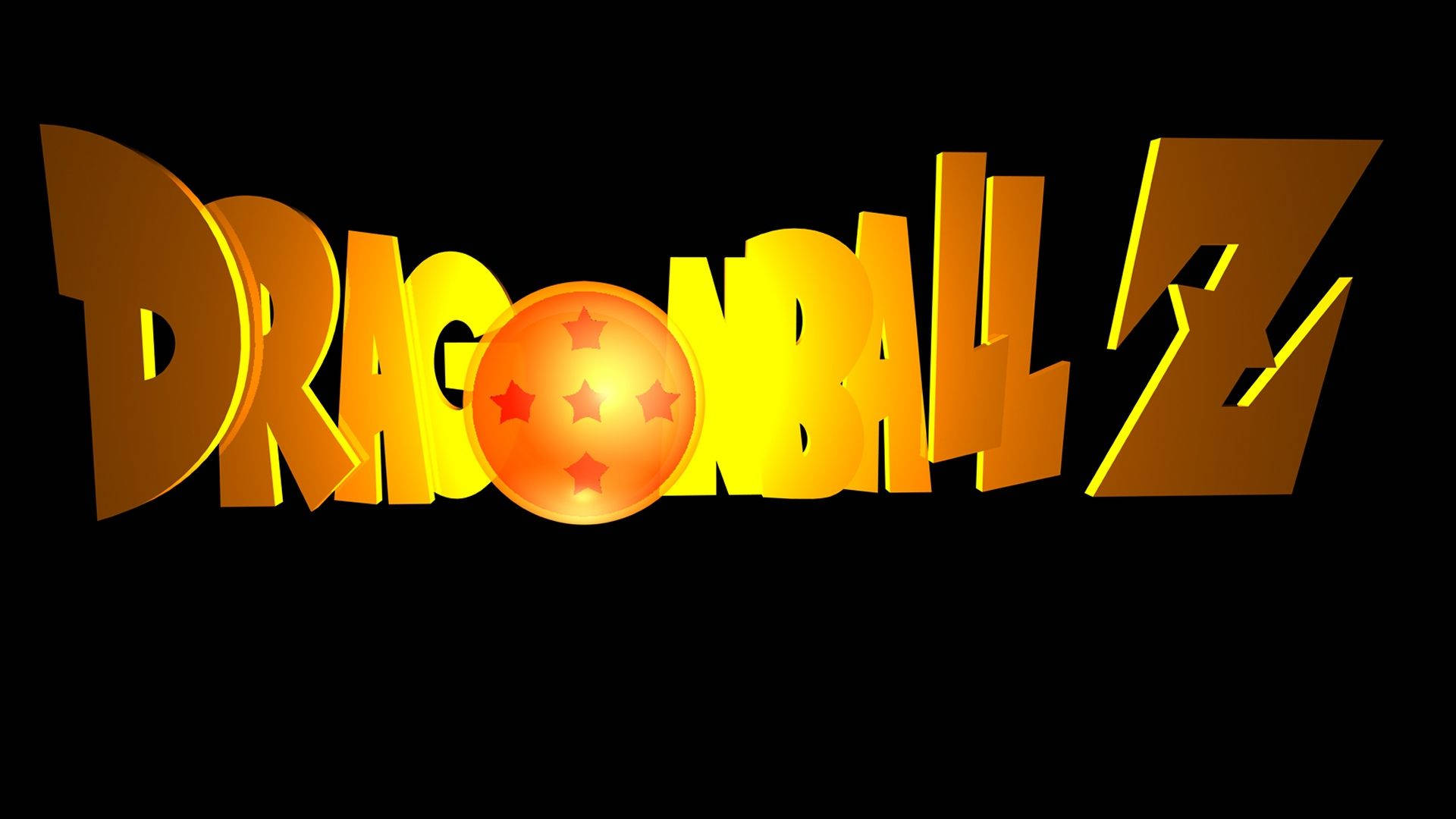 לוגו דיגיטלי מרהיב של DBZ טפט