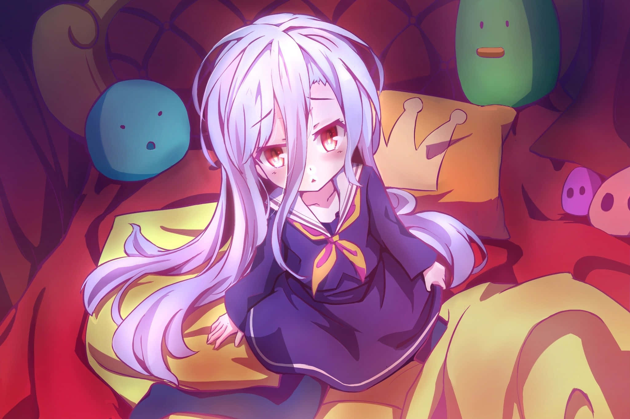 ללא גבולות, ללא מגבלות: No Game No Life טפט
