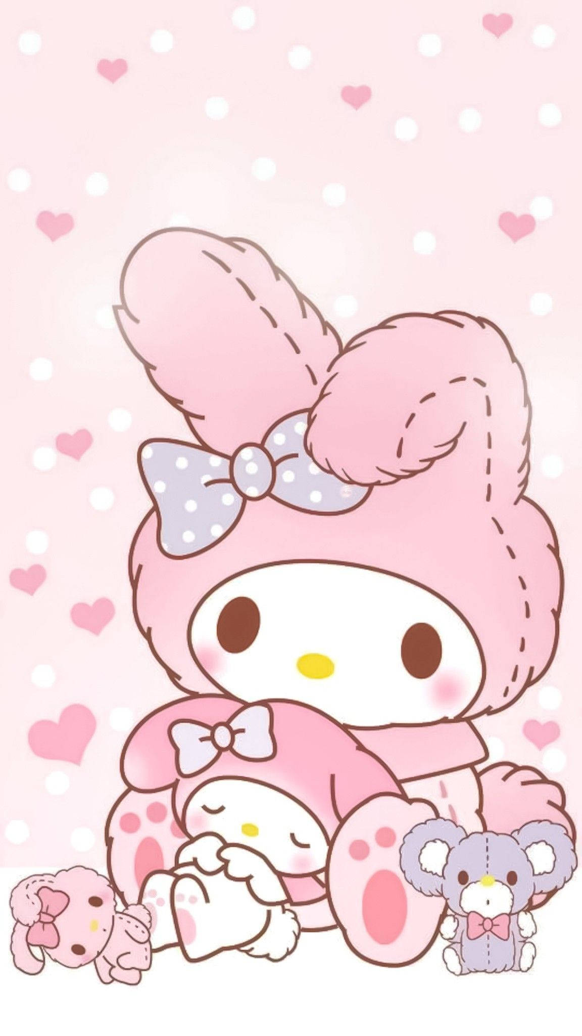 מיי מלודי עם צעצועים תמונת פרופיל — Sanrio GIF טפט