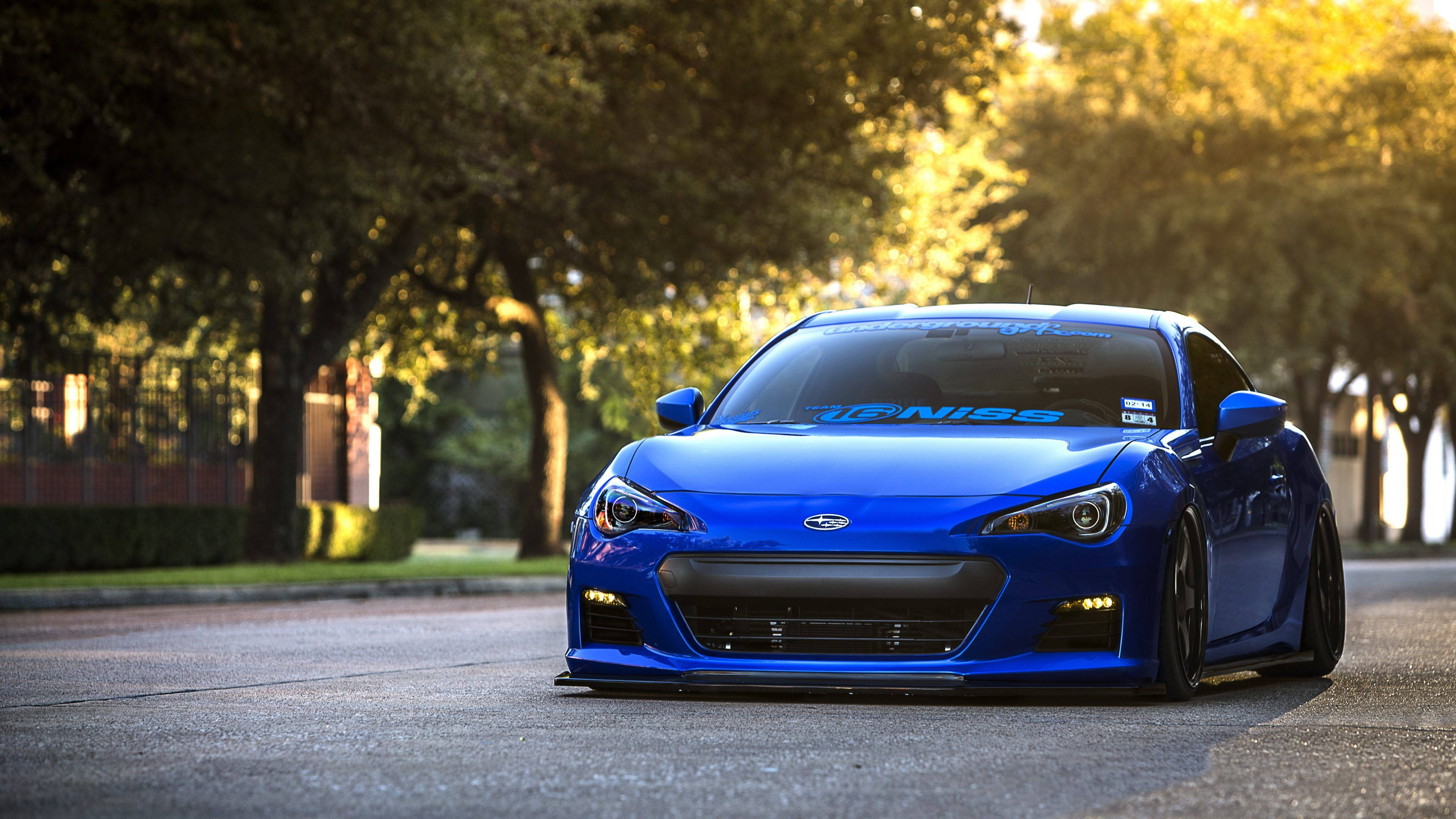 מכונית 4K סובארו BRZ טפט