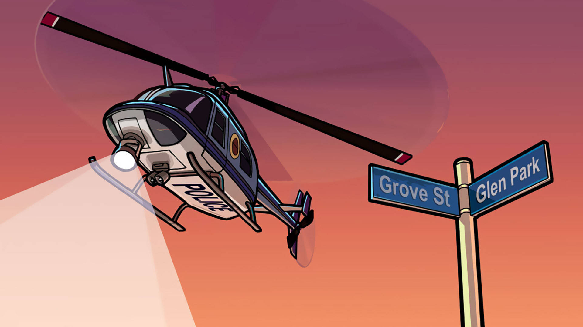מסוק GTA SA 4K טפט