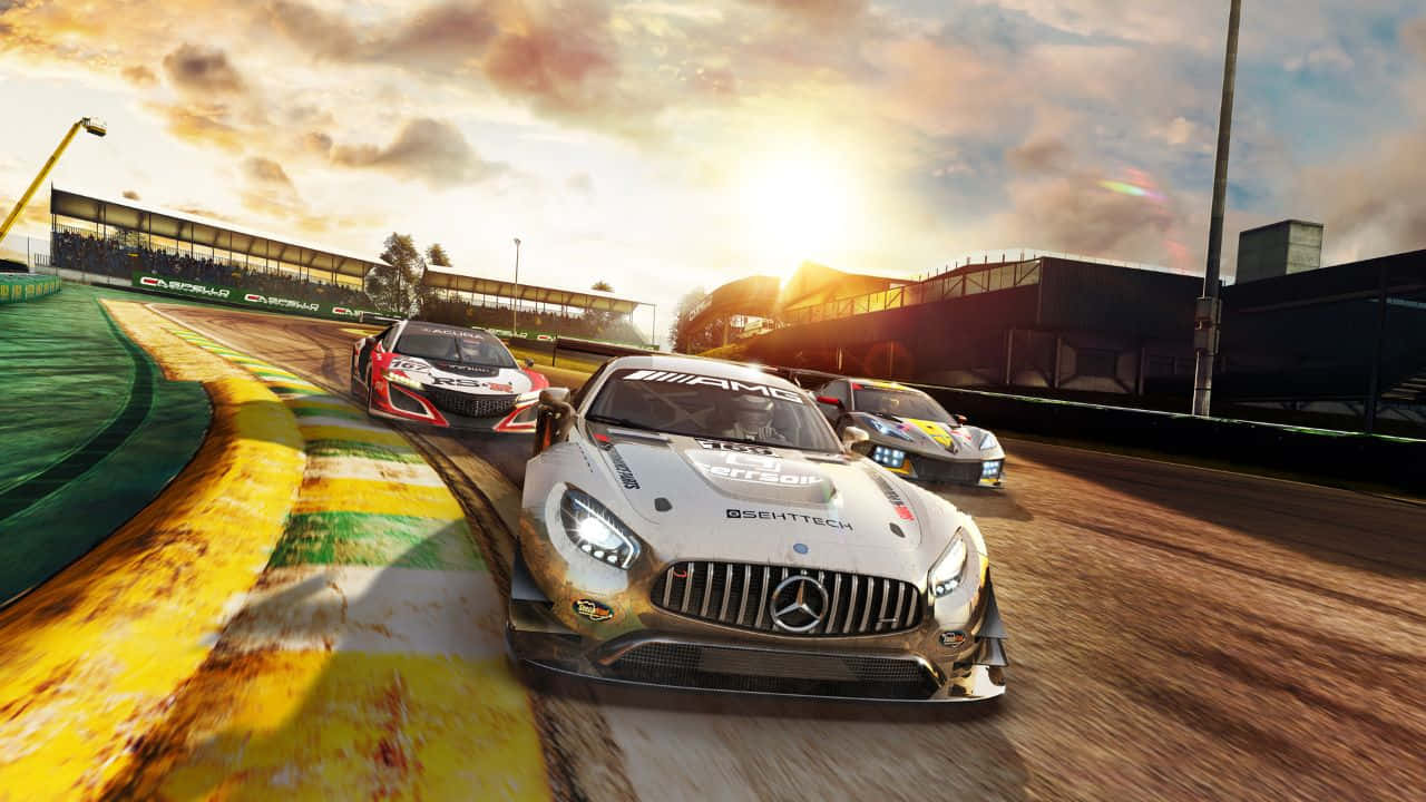 מרוץ שמיים שטופי שמש 720p רקע Project Cars טפט