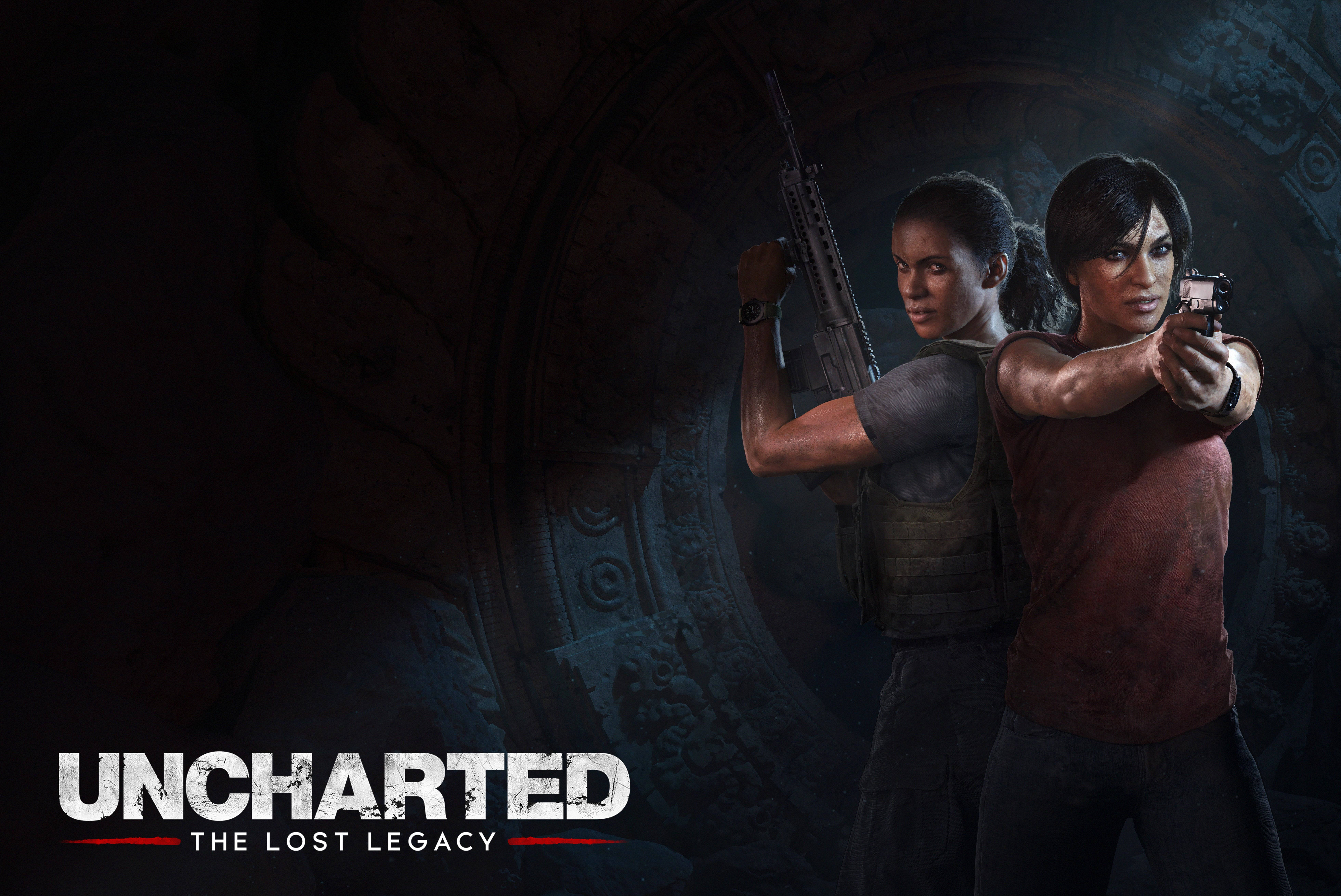 משחק Uncharted Lost Legacy ברזולוציית 8K טפט