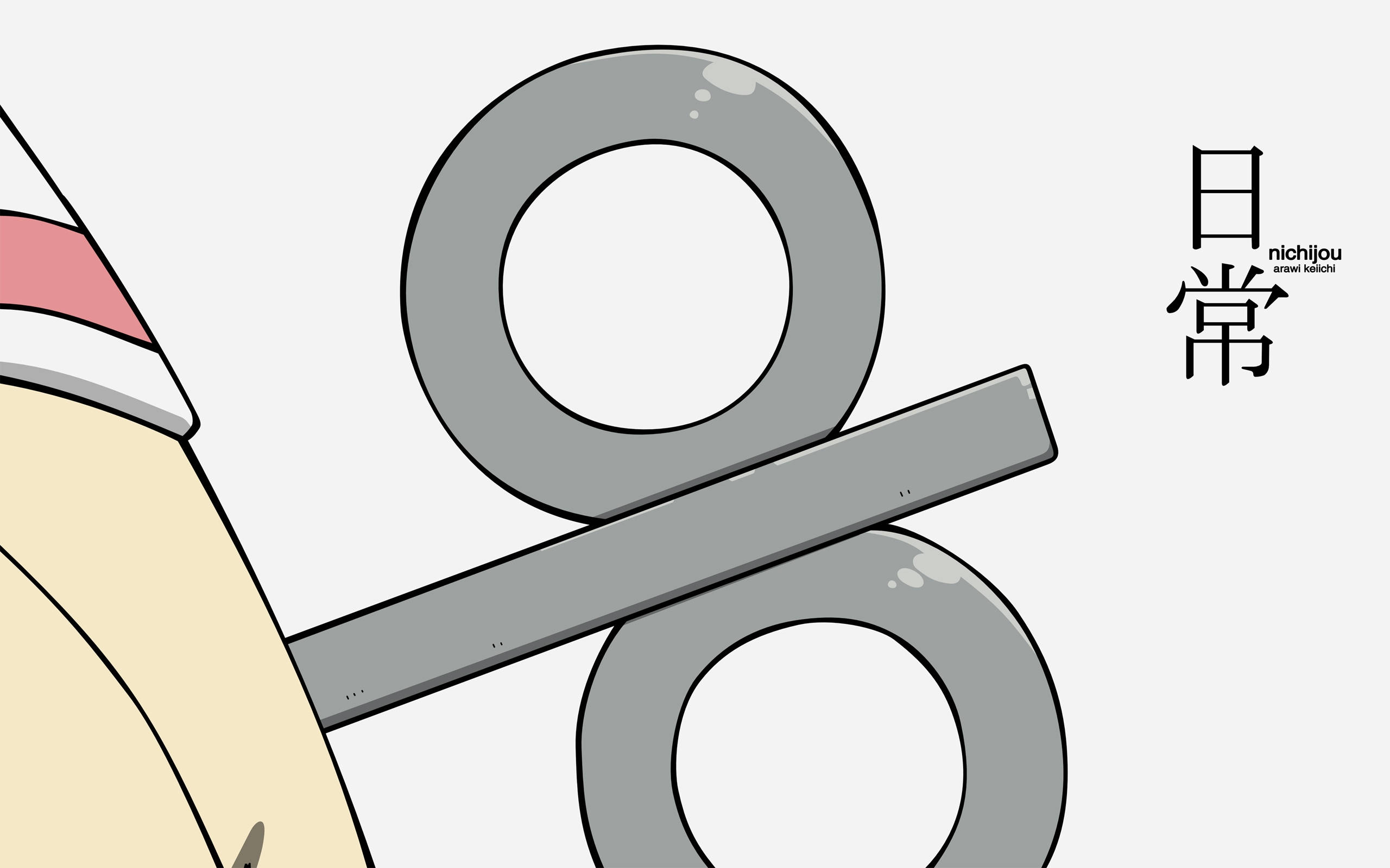 ננו מפתח Nichijou טפט