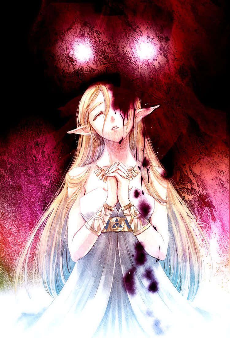 נסיכת זלדה בוכה BOTW טפט
