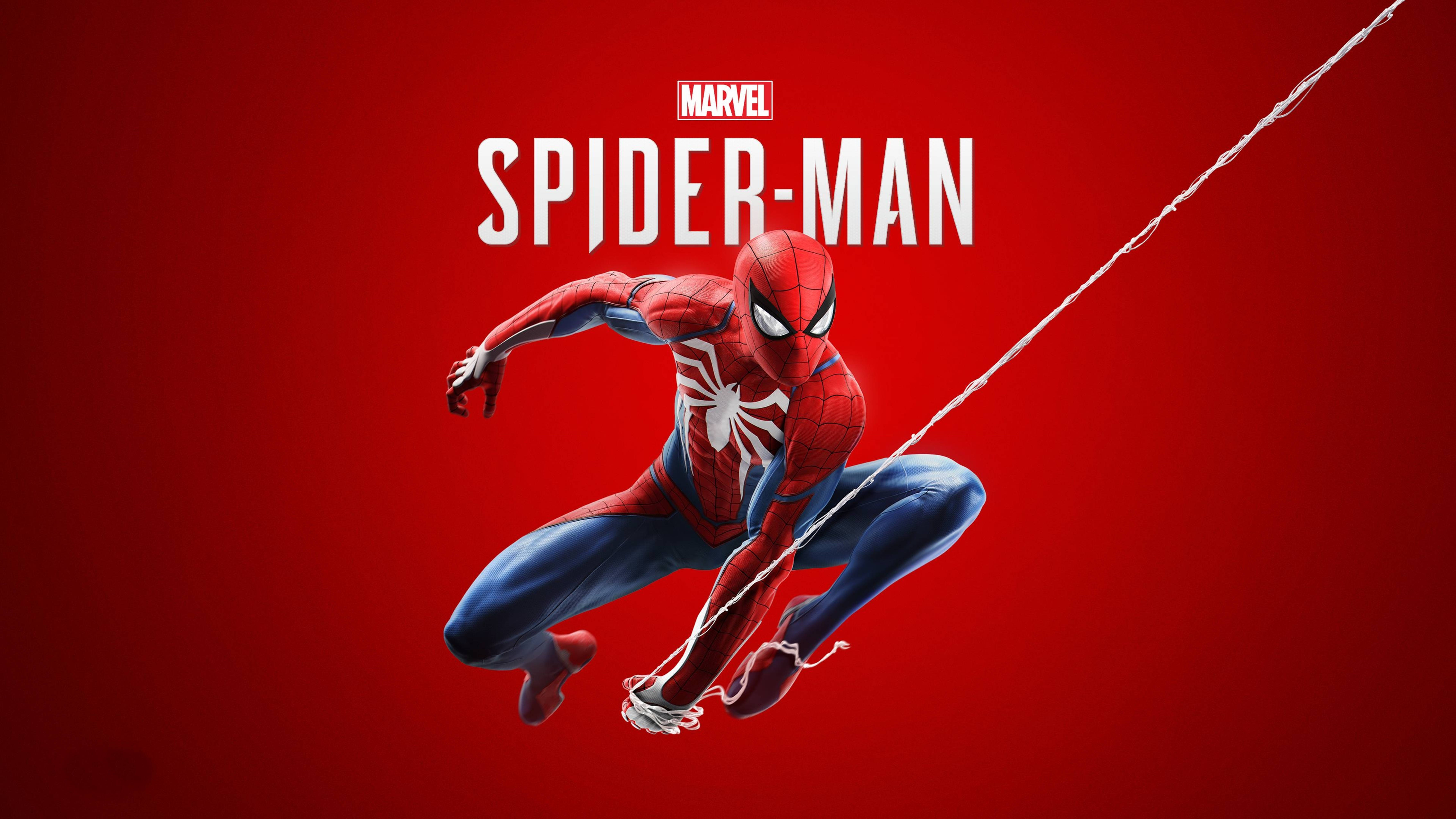 ספיידרמן מארוול 4K PS4 משחק טפט