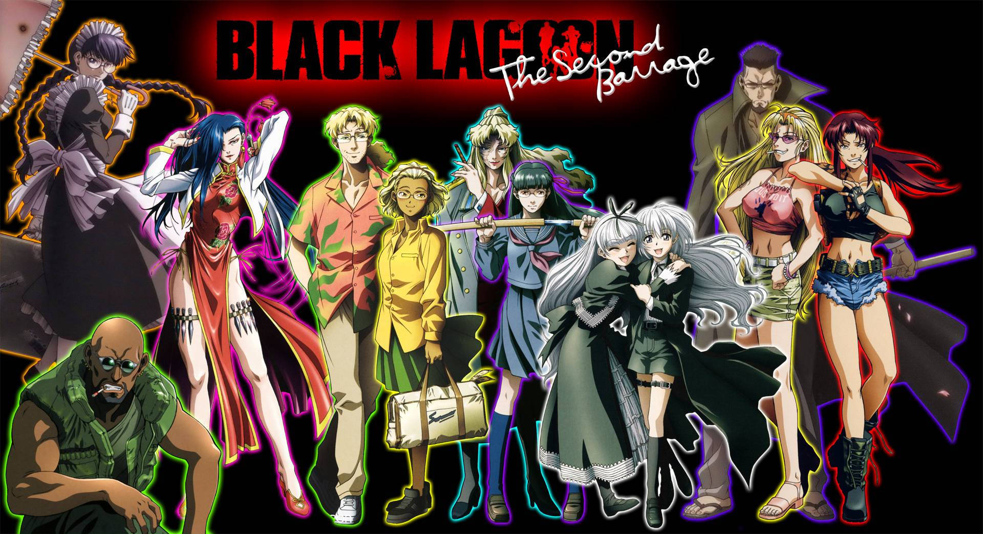 פוסטר Black Lagoon Second Barrage טפט