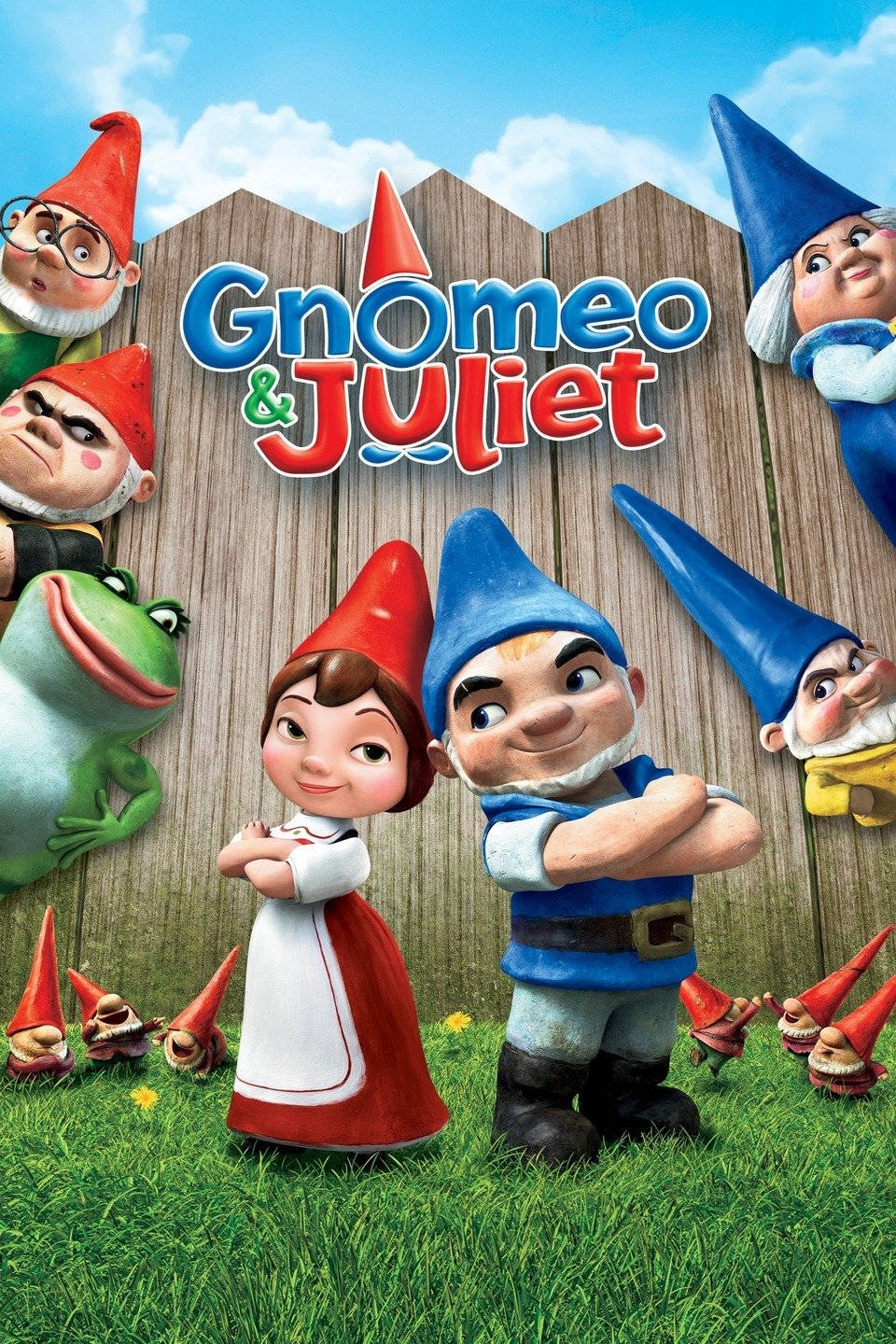 פוסטר הסרט גנומאו ויוליה בדיוקן טפט