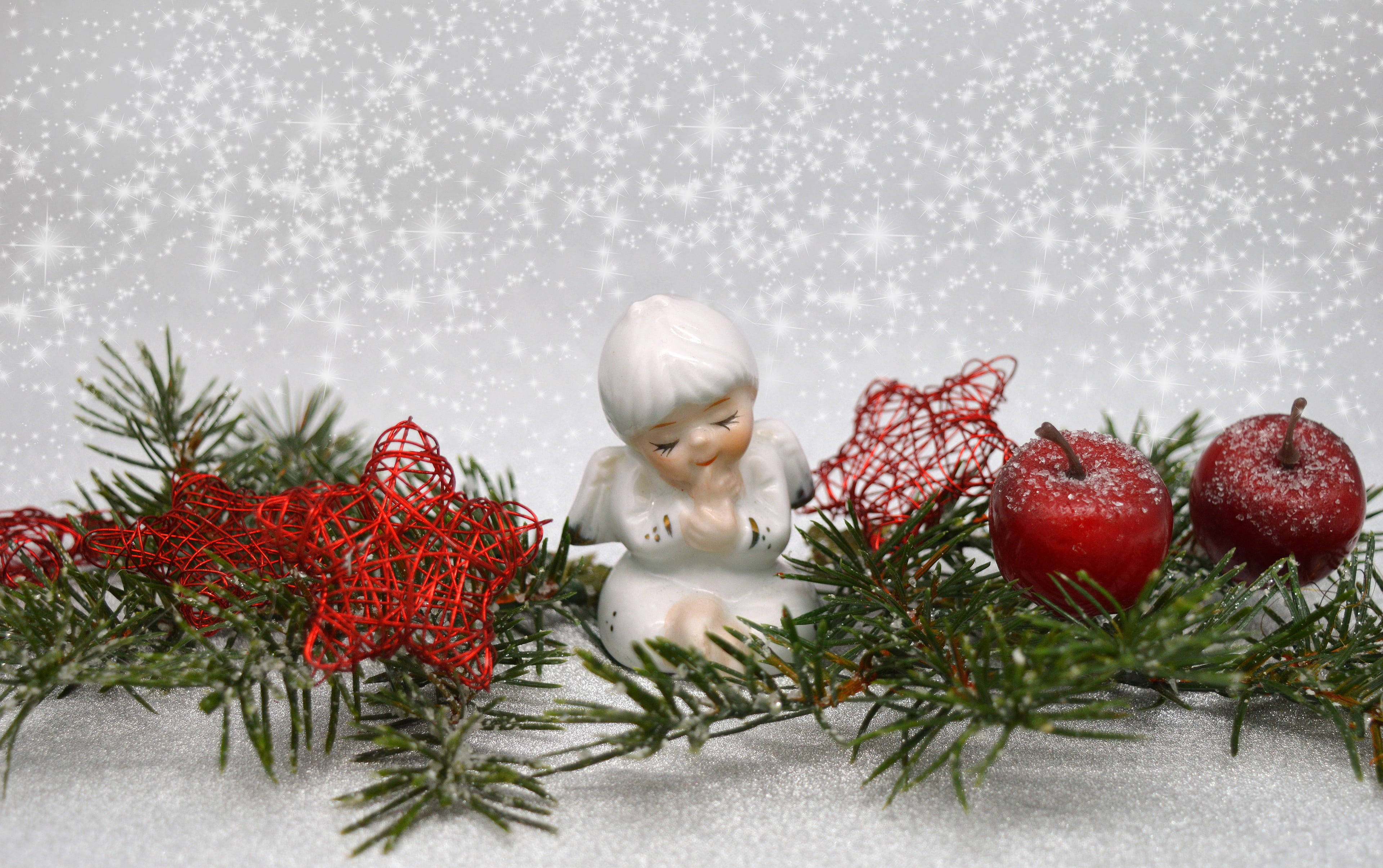קישוט מלאך חג המולד טפט