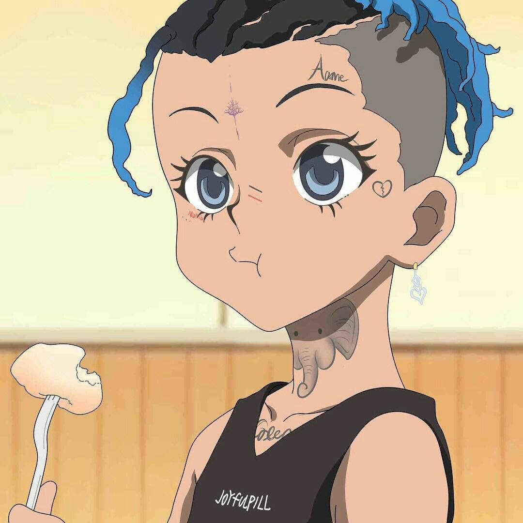קעקוע פיל אנימה של Xxxtentacion טפט