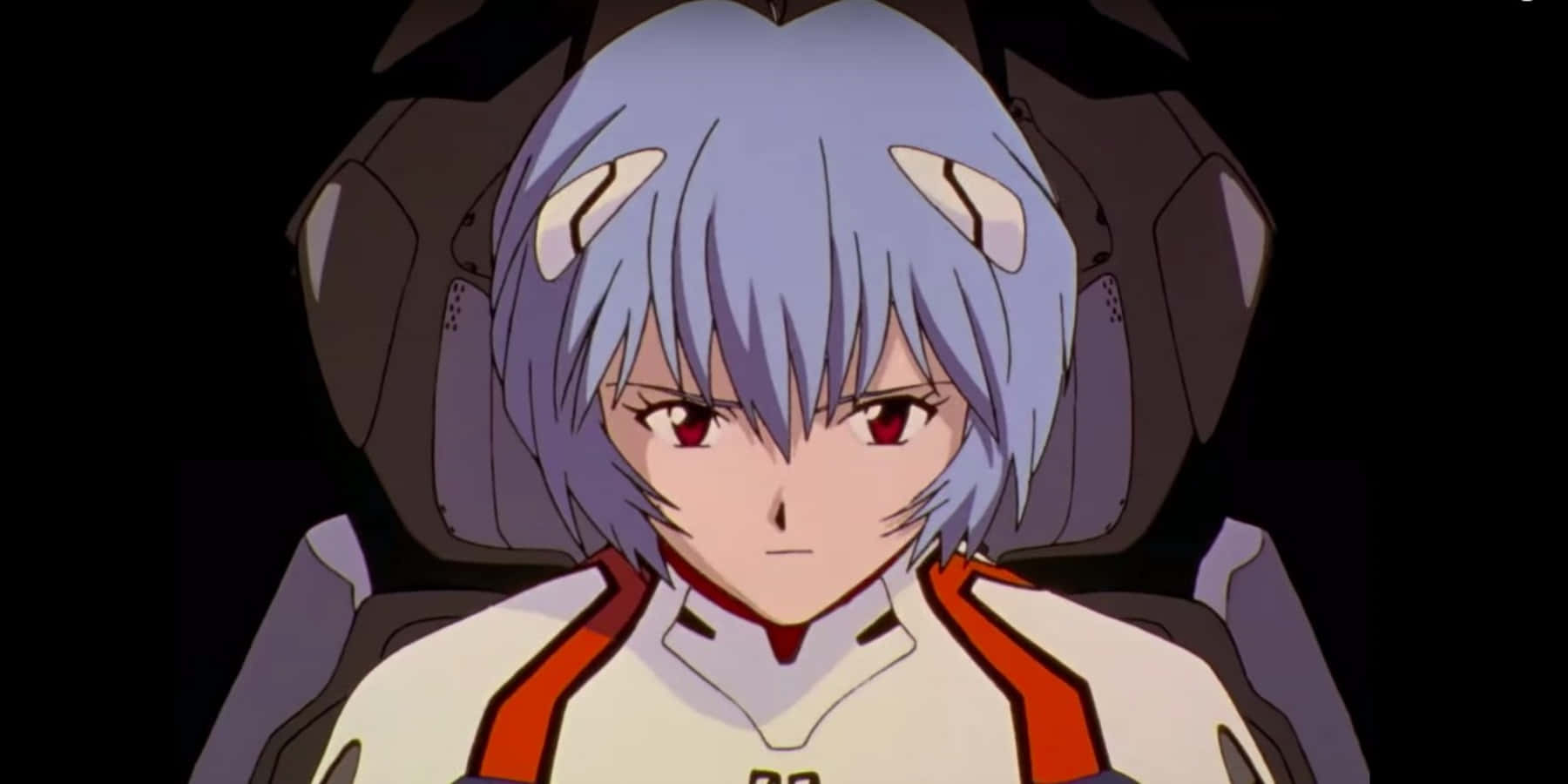 רגע של שקט בין שינג'י ל-Eva-01 בנאון ג'נסיס אוונגליון. טפט