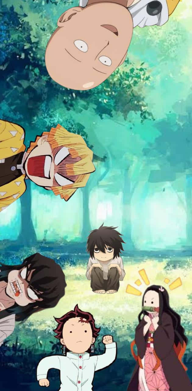 רגעי אנימה מצחיקים! טפט