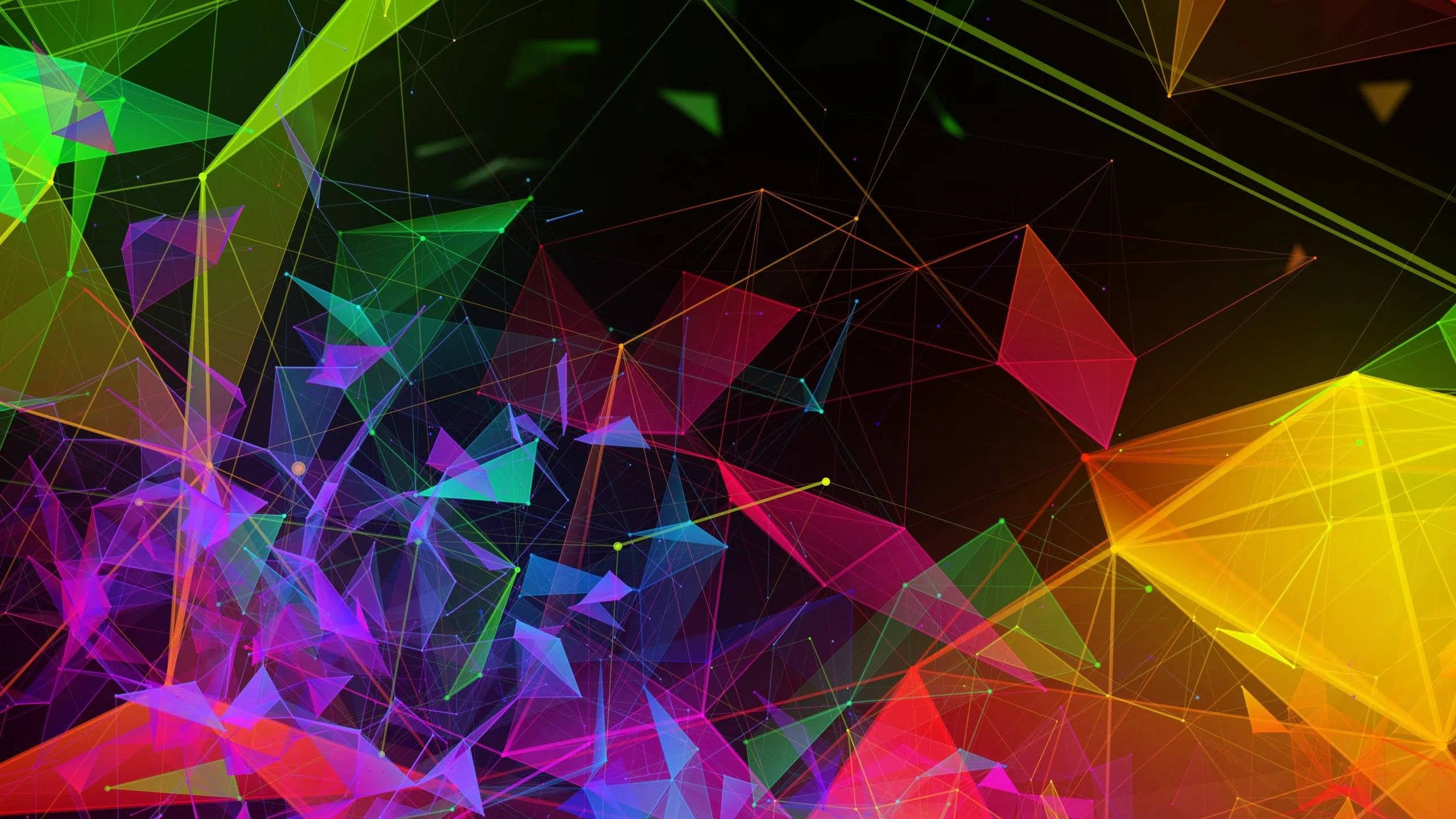 רזר פריזם RGB 4K טפט