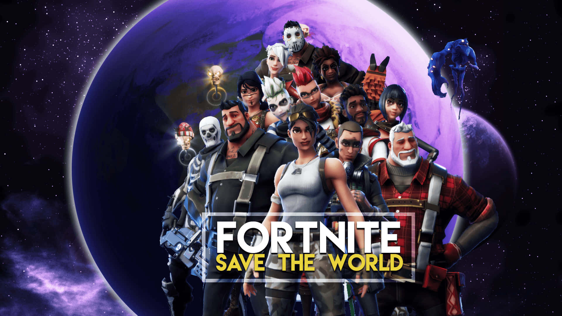 רקע מגניב של Fortnite טפט