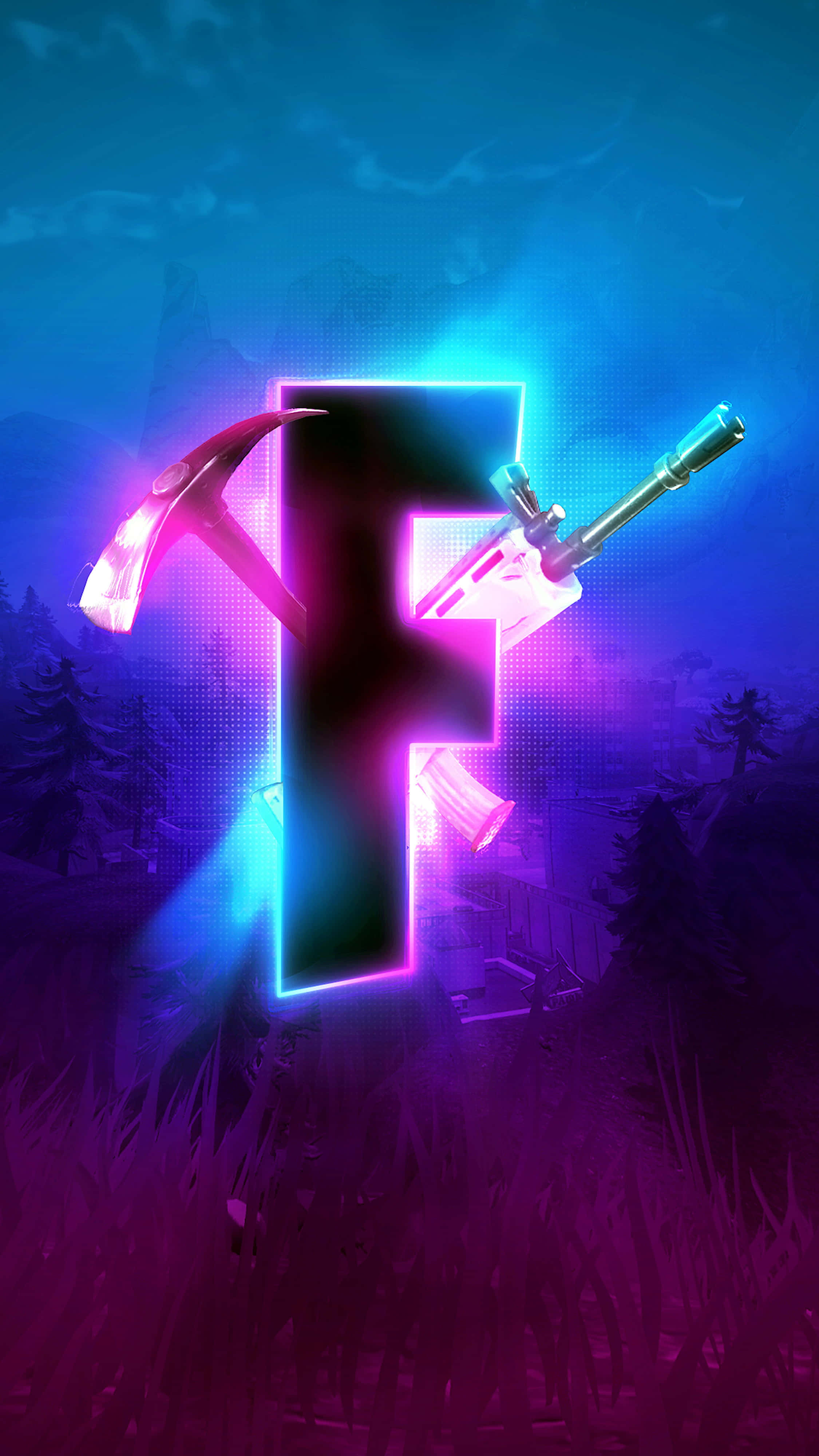 רקע מגניב של Fortnite טפט