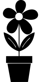 רקע שחור פרחוני טפט