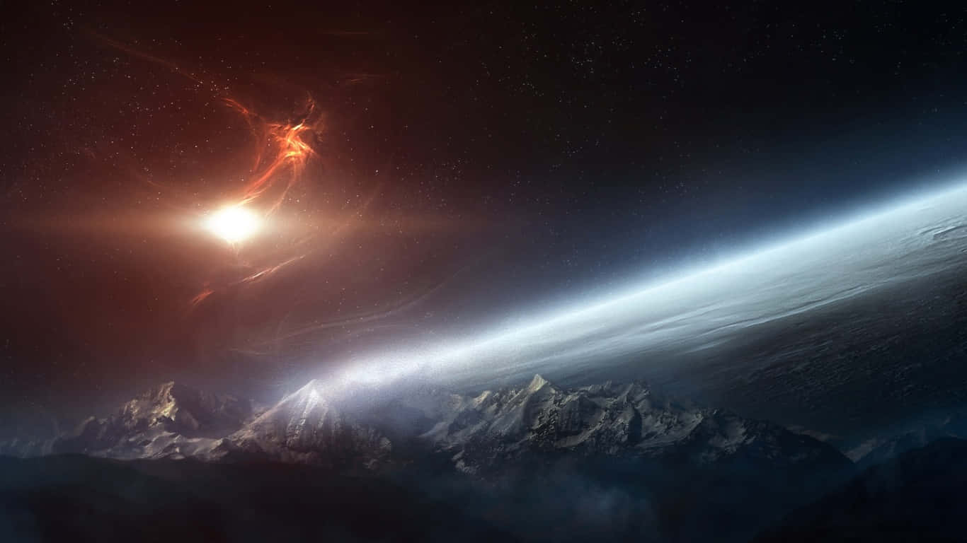 שולחן עבודה Superblast HD 1366x768 טפט