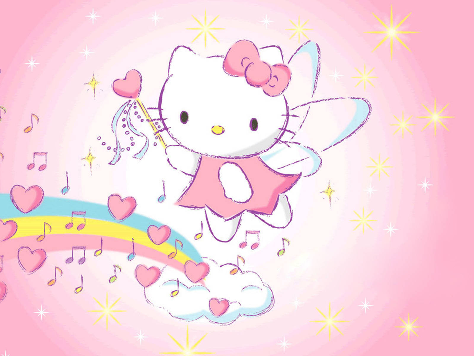 שולחן עבודה סנריו — Sanrio GIF טפט